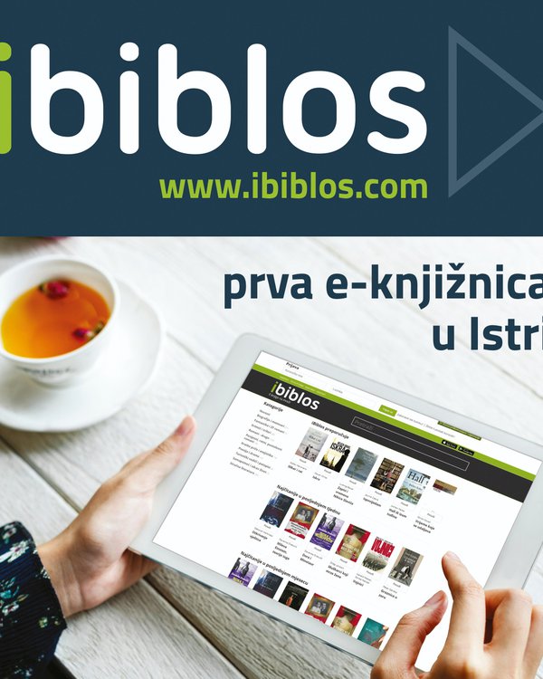 iBiblos - prva e-knjižnica u Istri