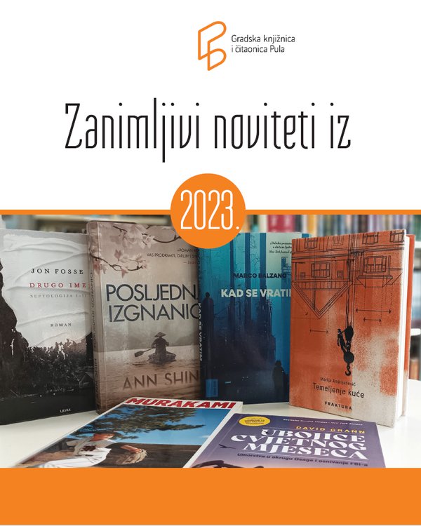 Knjižničari preporučaju: noviteti iz 2023. godine